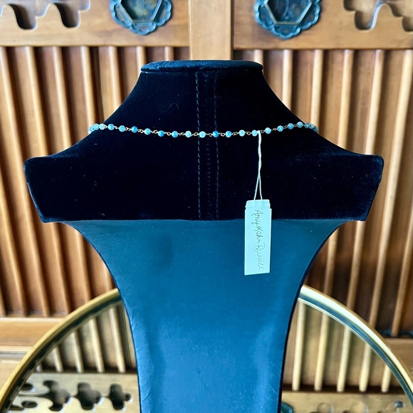 Amy Kahn Russel AKR necklace.Titanium,Sterling,Quartz,
Agate,Drusy. Gift box ! - Picture 3 of 4